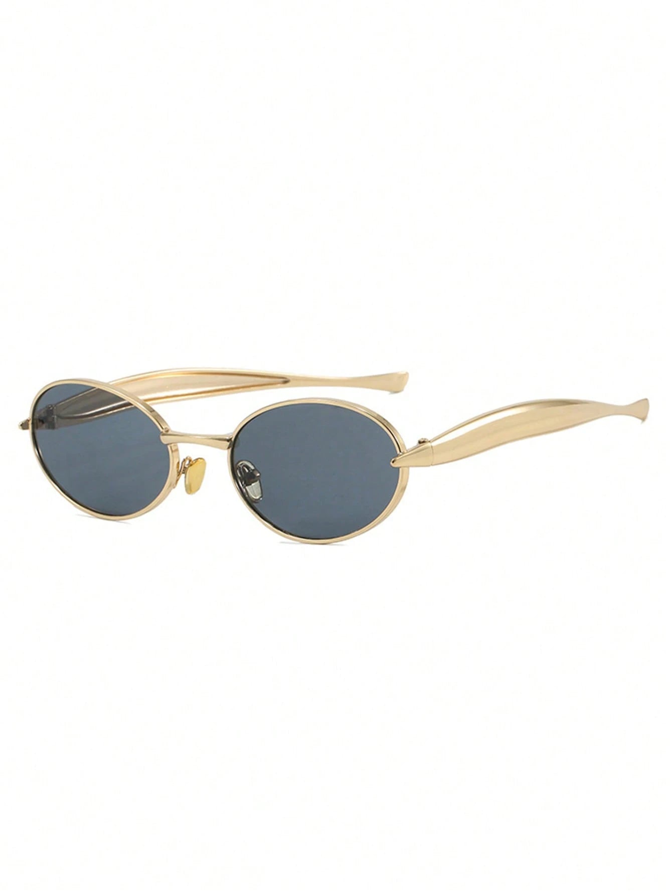 Vintage-inspired oval fashion sunglasses for women and men
