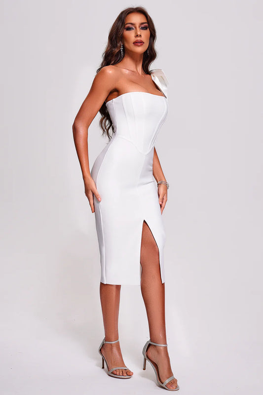 Daisy Bandage Dress – Bright & Bold Yellow Bodycon | Gillian & Co