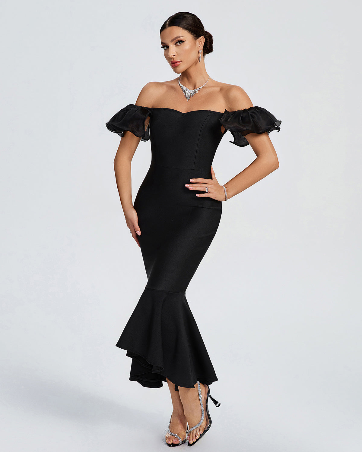 Alleigh Bandage Dress- Elegant Fashion